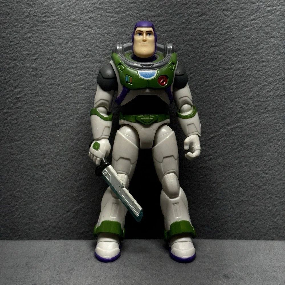 Disney Pixar Lightyear Laser Blade Buzz Lightyear Action Figure Works Great!